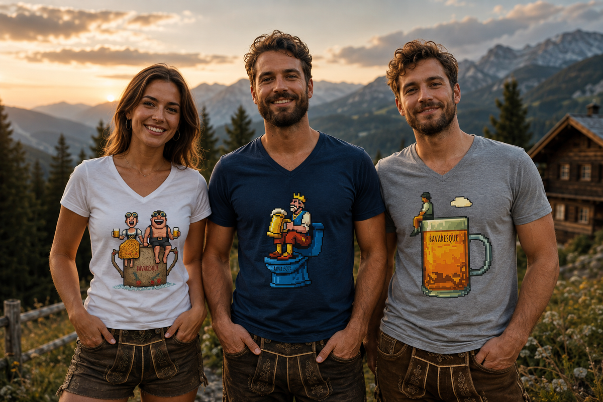 Pixlig – Souvenir-Humor-Klischee-Bayern