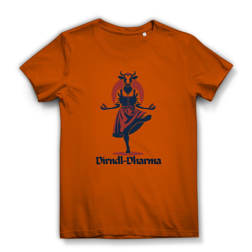 Dirndl-Dharma – Bio T-Shirt