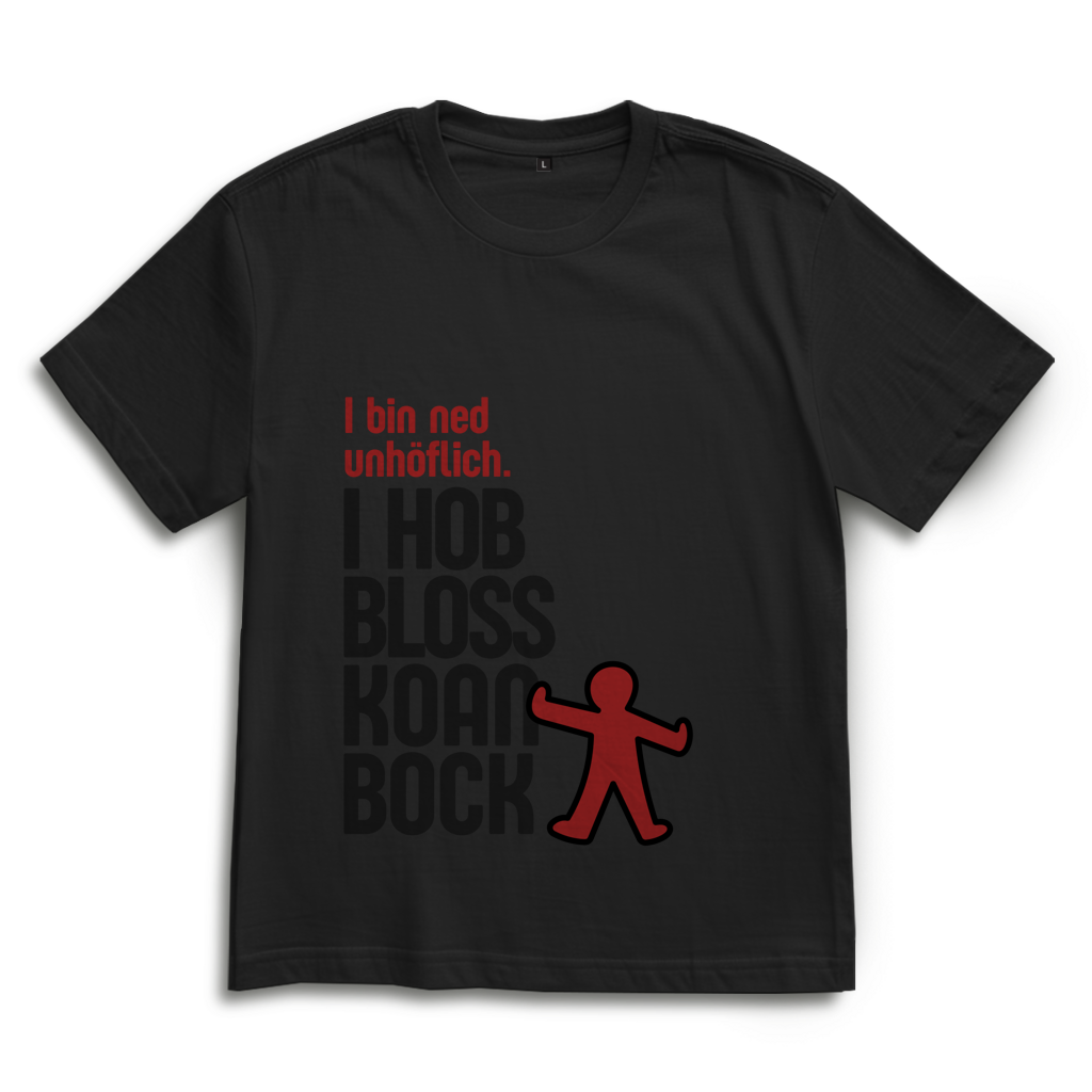 Ned unhöflich – Bayrisches Oversize T-Shirt