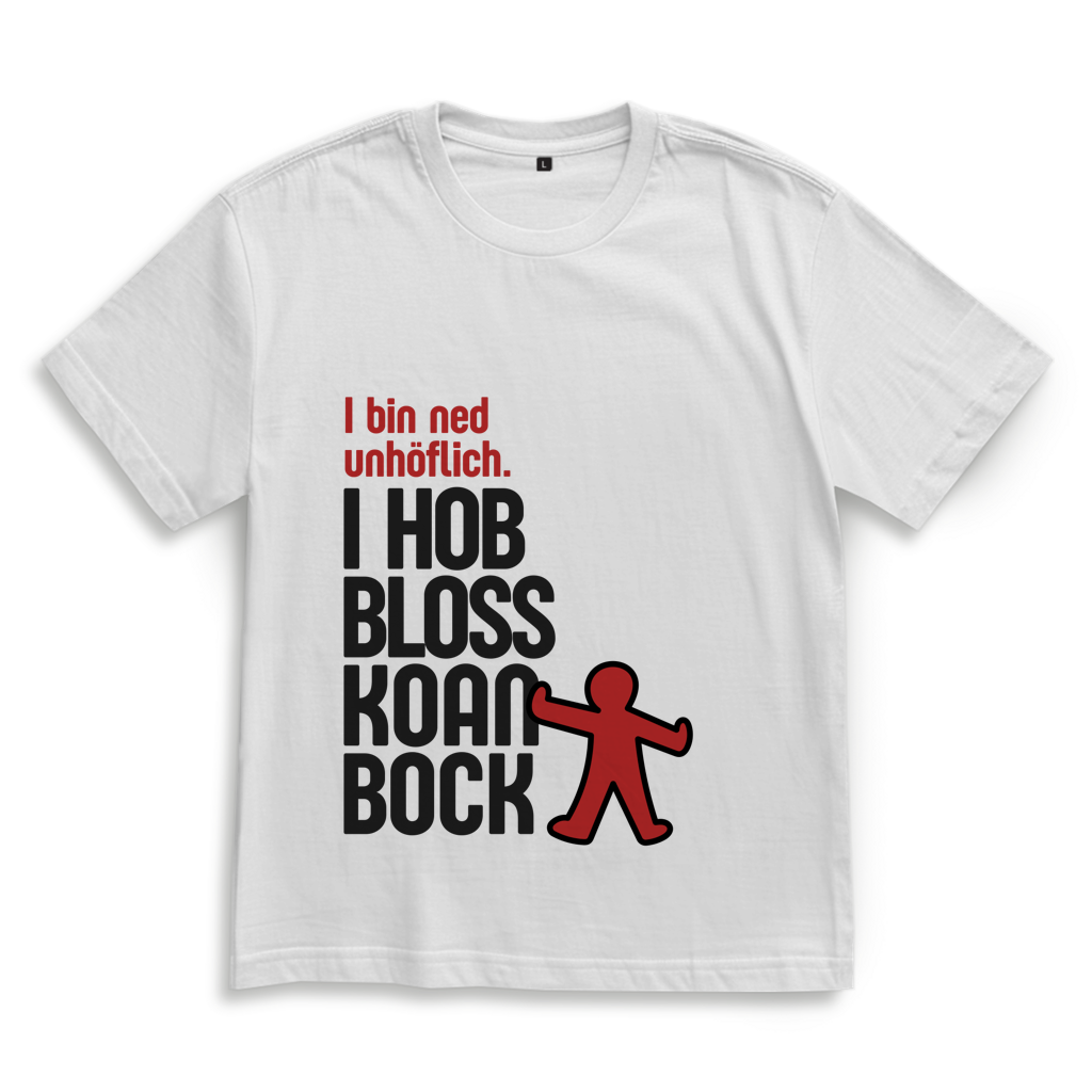 Ned unhöflich – Bayrisches Oversize T-Shirt