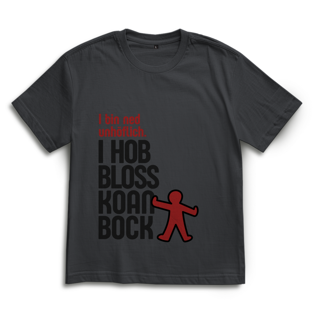 Ned unhöflich – Bayrisches Oversize T-Shirt