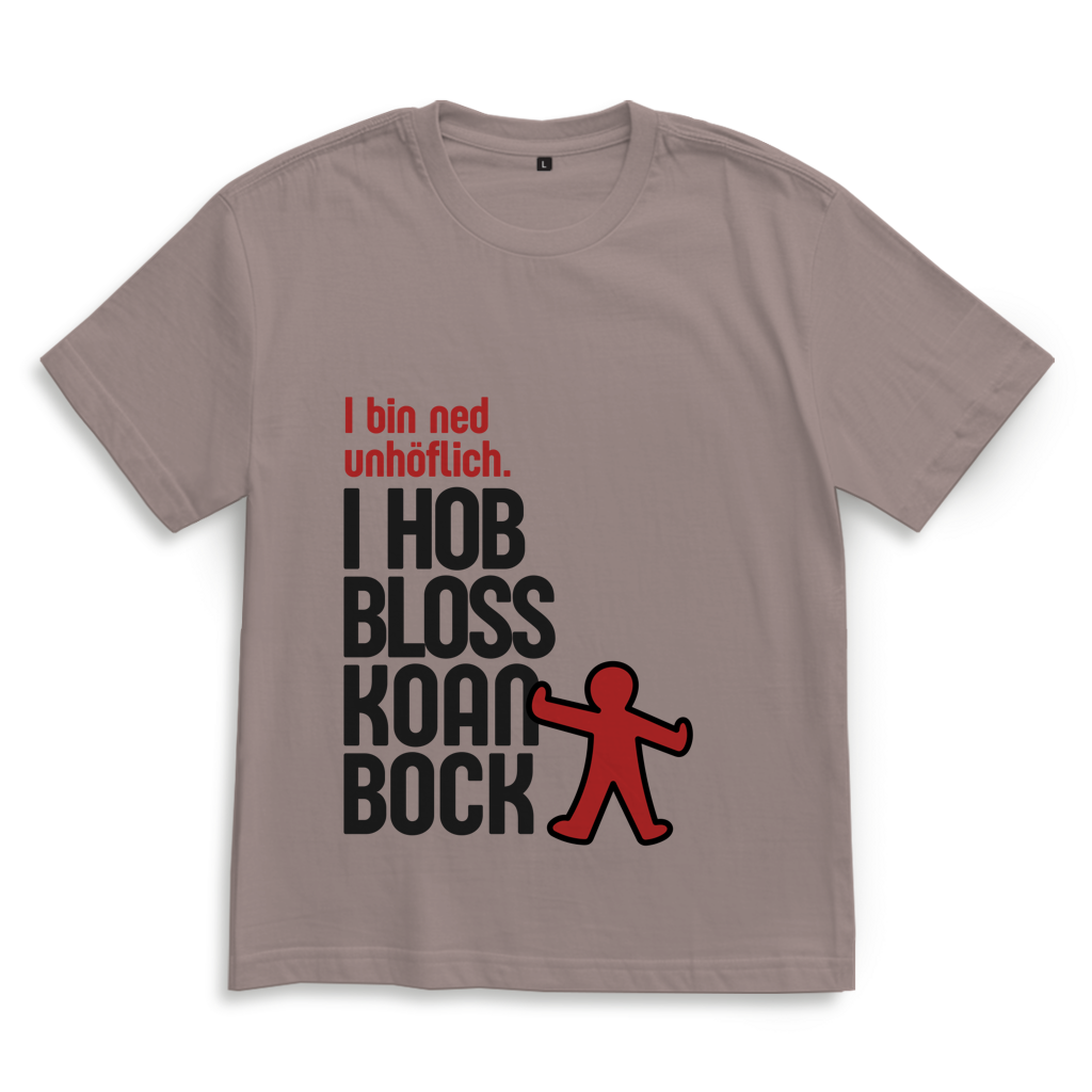 Ned unhöflich – Bayrisches Oversize T-Shirt