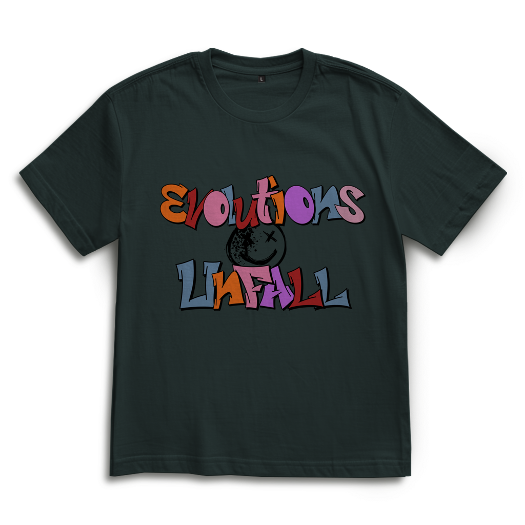 Evolutions-Unfall – Bayrisches Oversize T-Shirt
