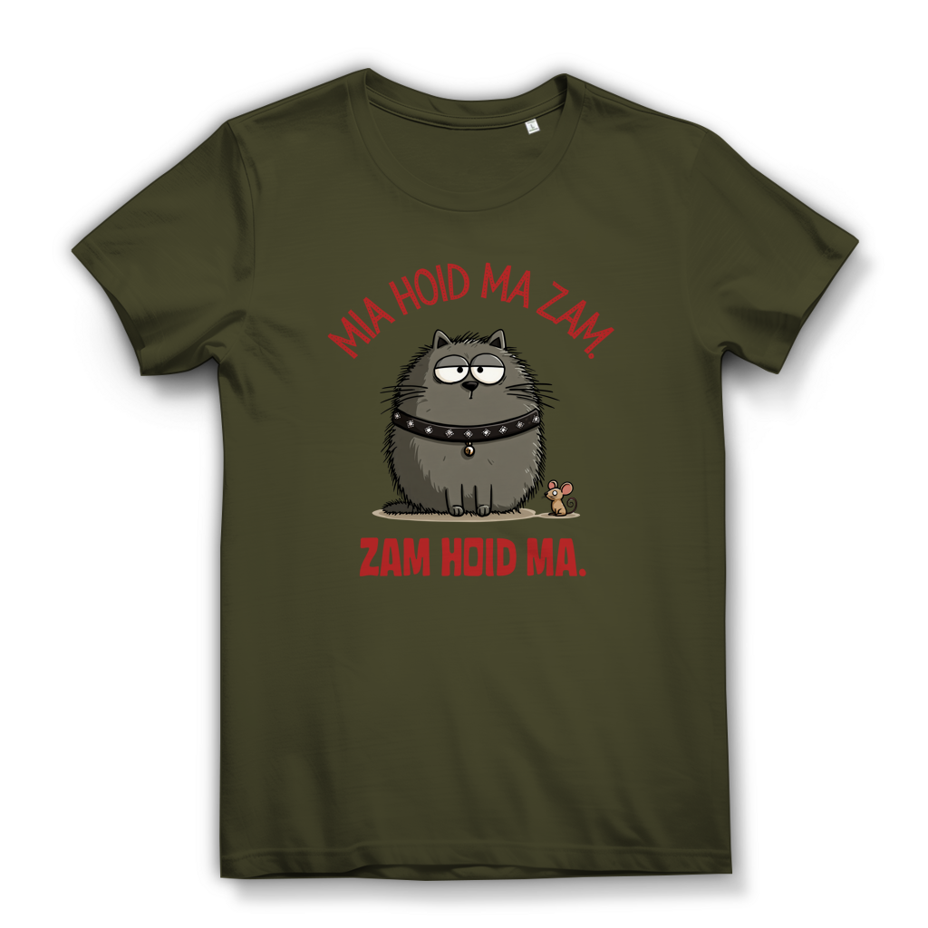 Mia hoid ma zam – Damen Bio T-Shirt