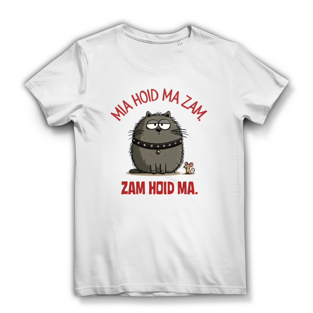 Mia hoid ma zam – Damen Bio T-Shirt