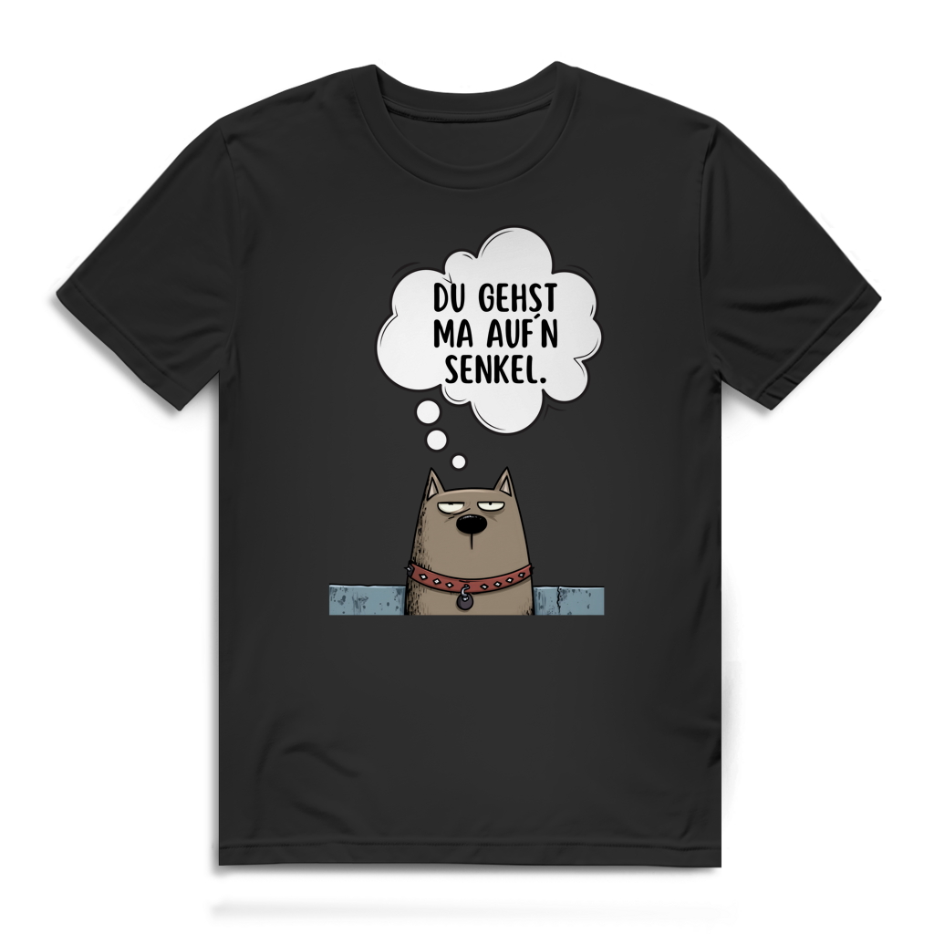 Du gehst ma auf’n Senkel – Herren Bio T-Shirt