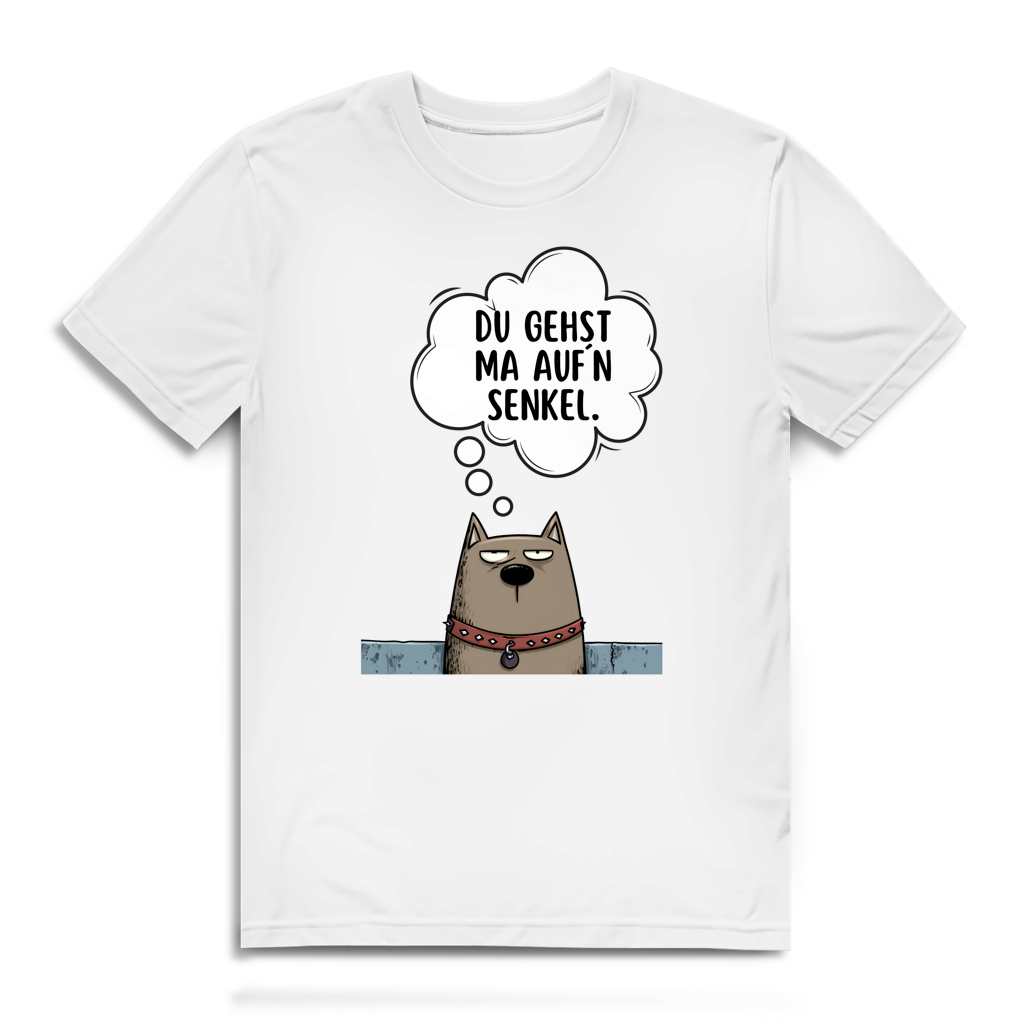 Du gehst ma auf’n Senkel – Herren Bio T-Shirt