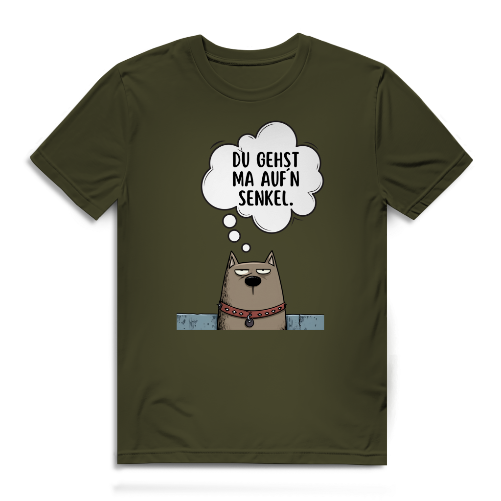 Du gehst ma auf’n Senkel – Herren Bio T-Shirt