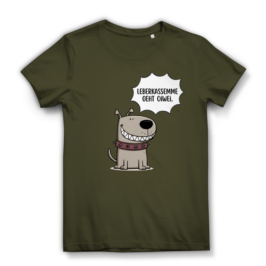 Leberkassemme geht oiwei – Damen Bio T-Shirt