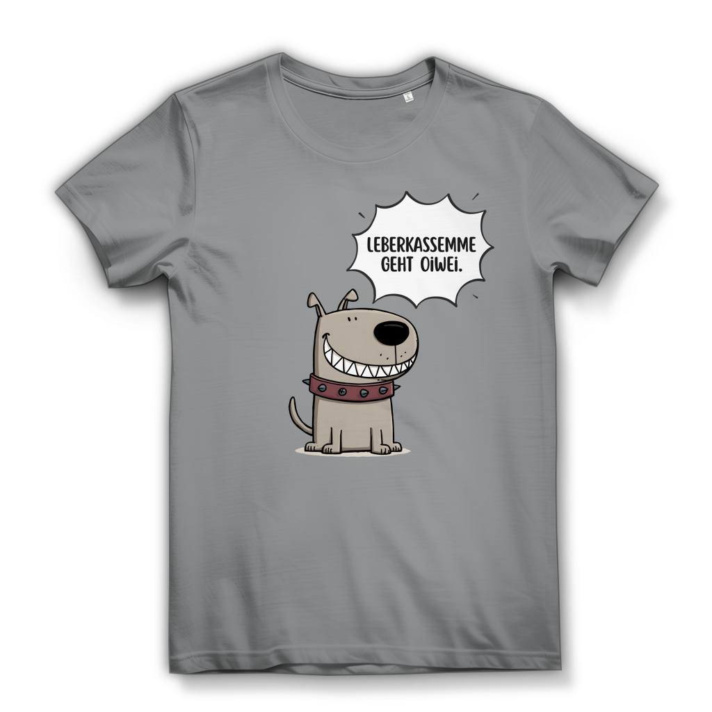 Leberkassemme geht oiwei – Damen Bio T-Shirt