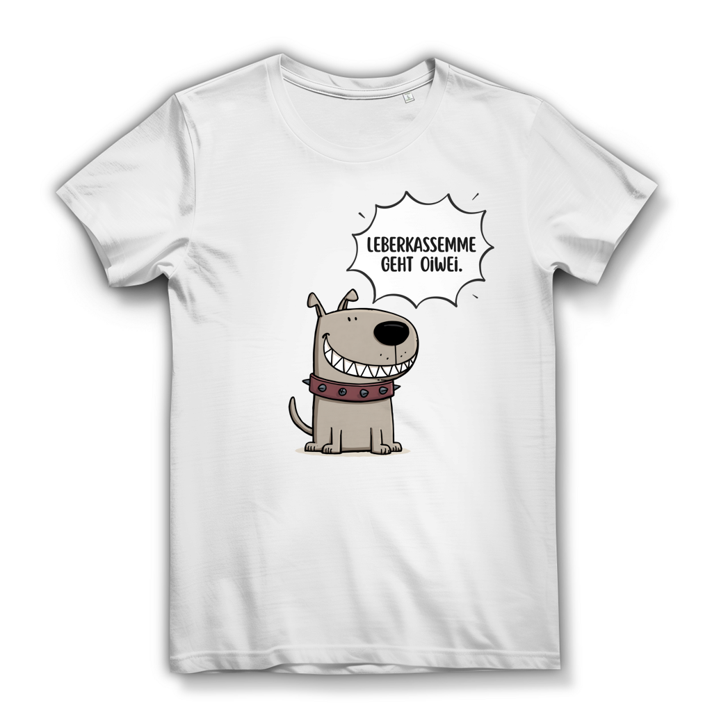 Leberkassemme geht oiwei – Damen Bio T-Shirt
