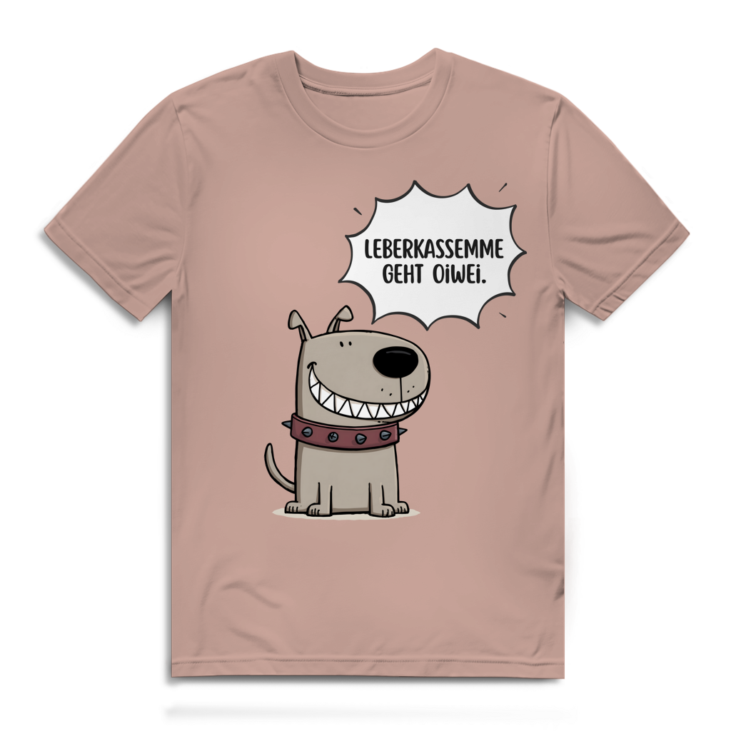 Leberkassemme geht oiwei – Herren Bio T-Shirt