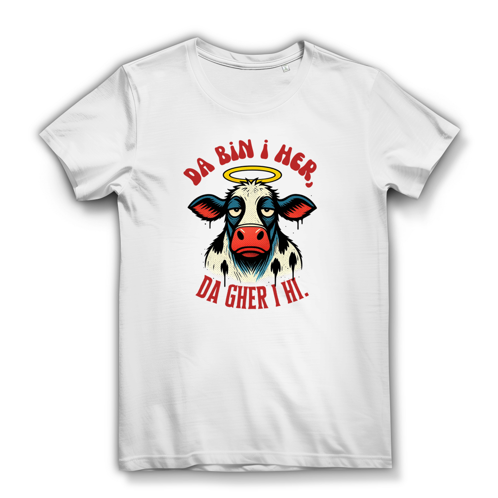 Da bin i her, da gher i hi – Damen Bio T-Shirt