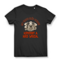 Mit bloß bläd schaun kimmst a ned weida – Damen Bio T-Shirt