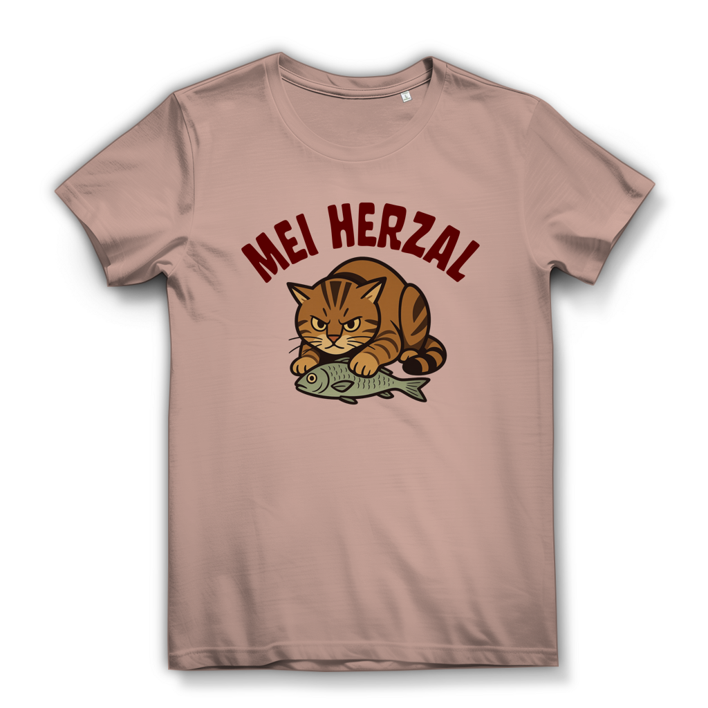 Mei Herzal – Damen Bio T-Shirt