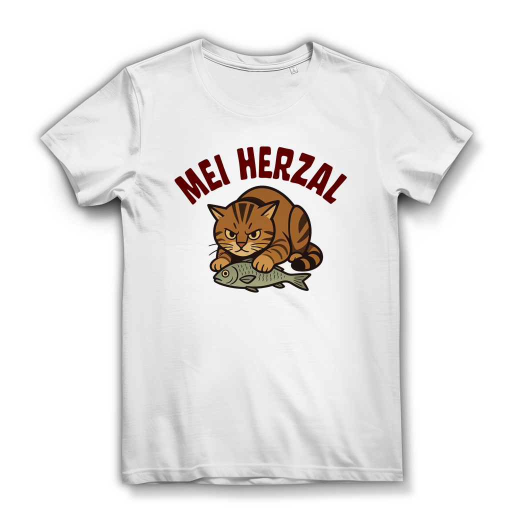 Mei Herzal – Damen Bio T-Shirt