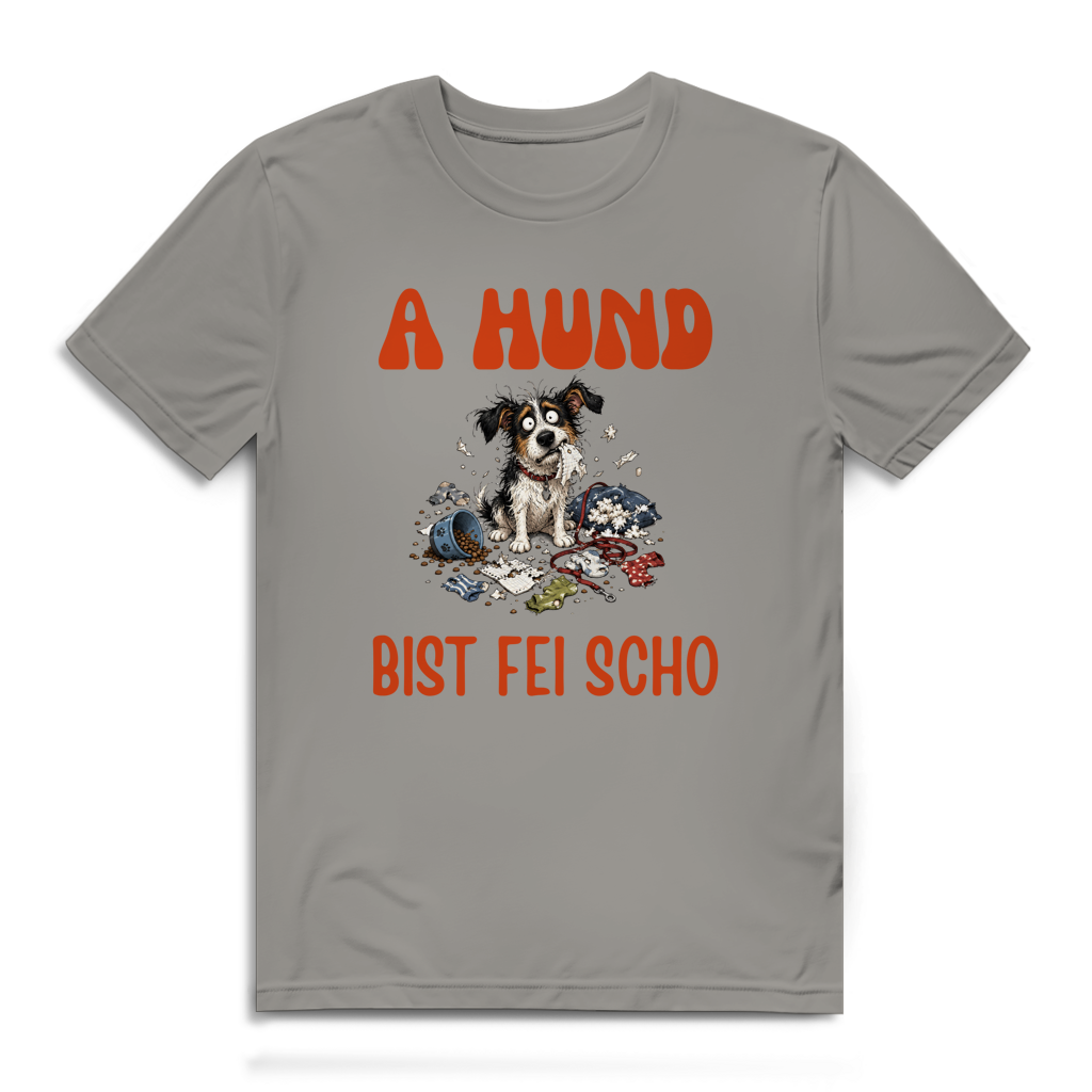 A Hund bist fei scho – Herren Bio T-Shirt