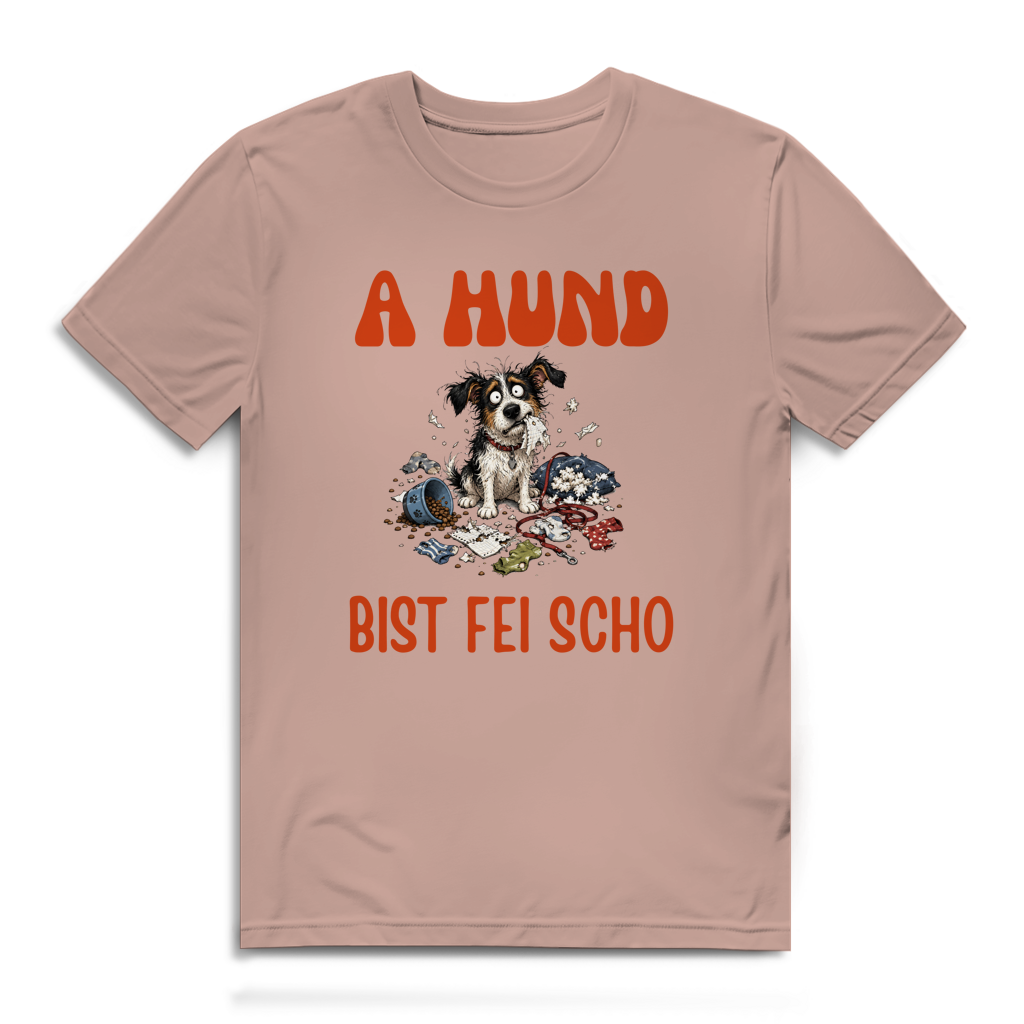 A Hund bist fei scho – Herren Bio T-Shirt