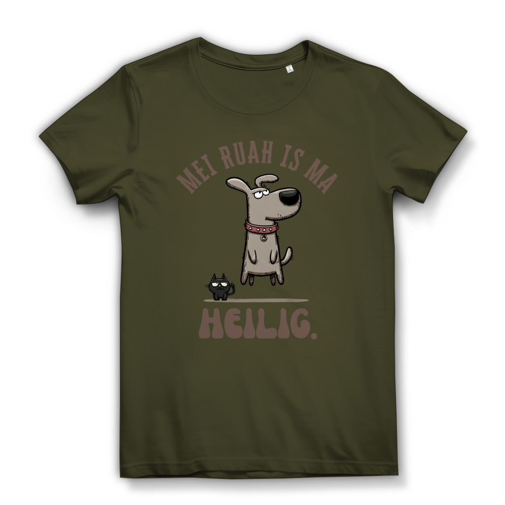 Mei Ruah is ma heilig – Damen Bio T-Shirt