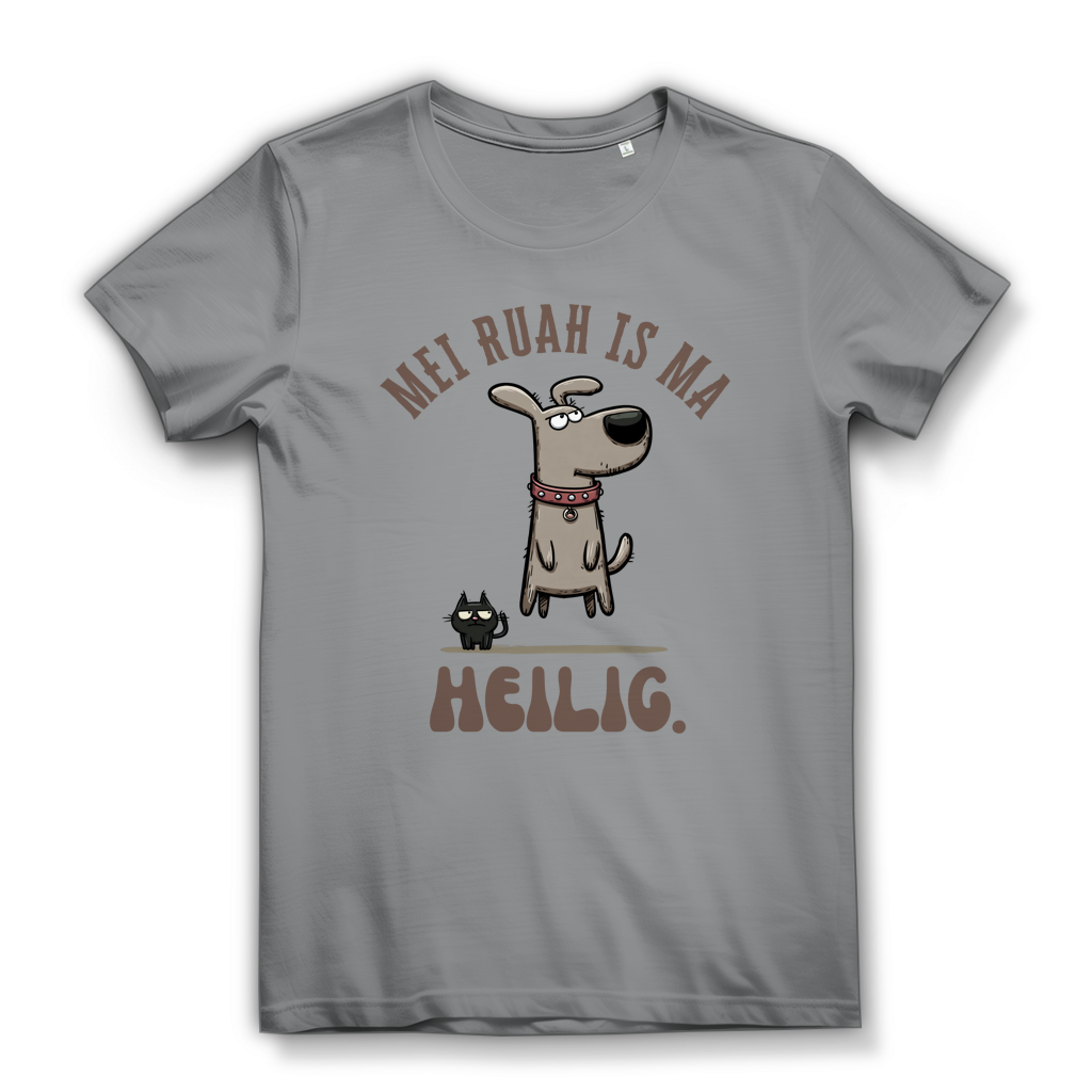 Mei Ruah is ma heilig – Damen Bio T-Shirt