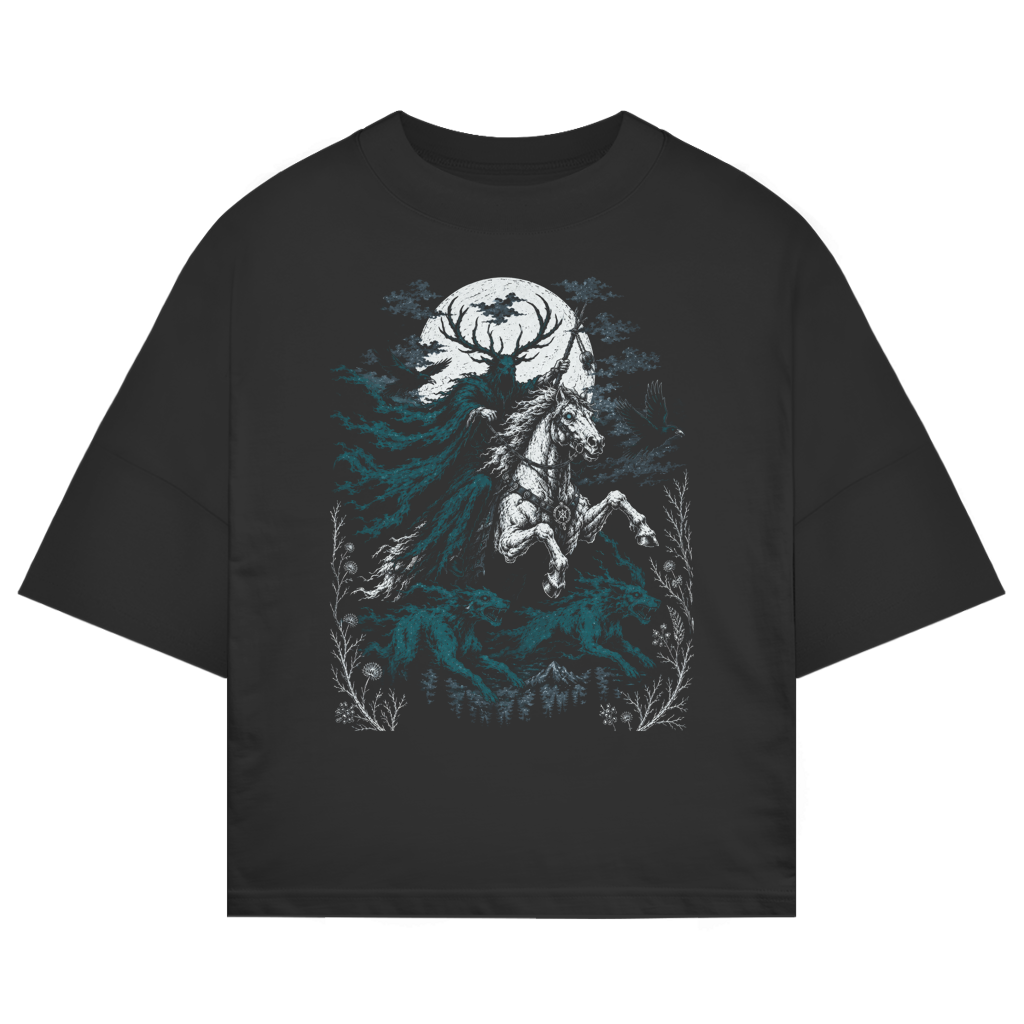 Wilde Jagd – Unisex Oversize T-Shirt | Dark Folk