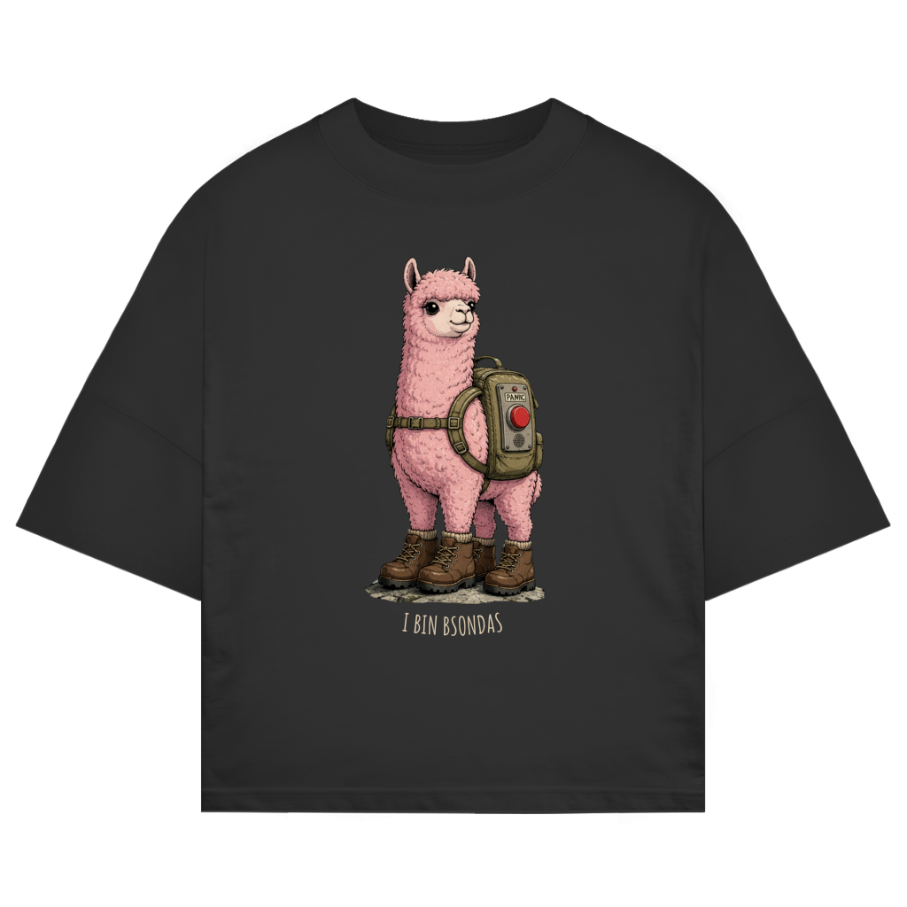 I bin bsondas – Unisex Oversize T-Shirt | Wuid & Wurscht