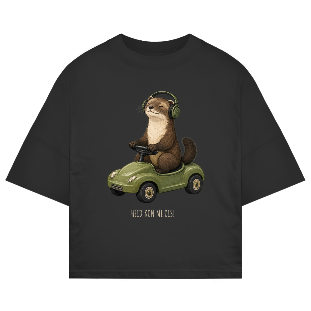 Heid kon mi ois – Unisex Oversize T-Shirt | Wuid & Wurscht
