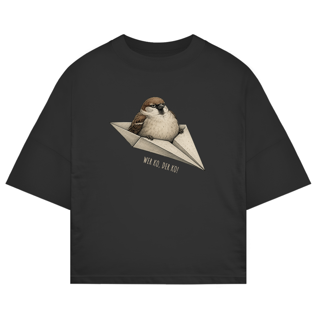 Wer ko, der ko – Unisex Oversize T-Shirt | Wuid & Wurscht