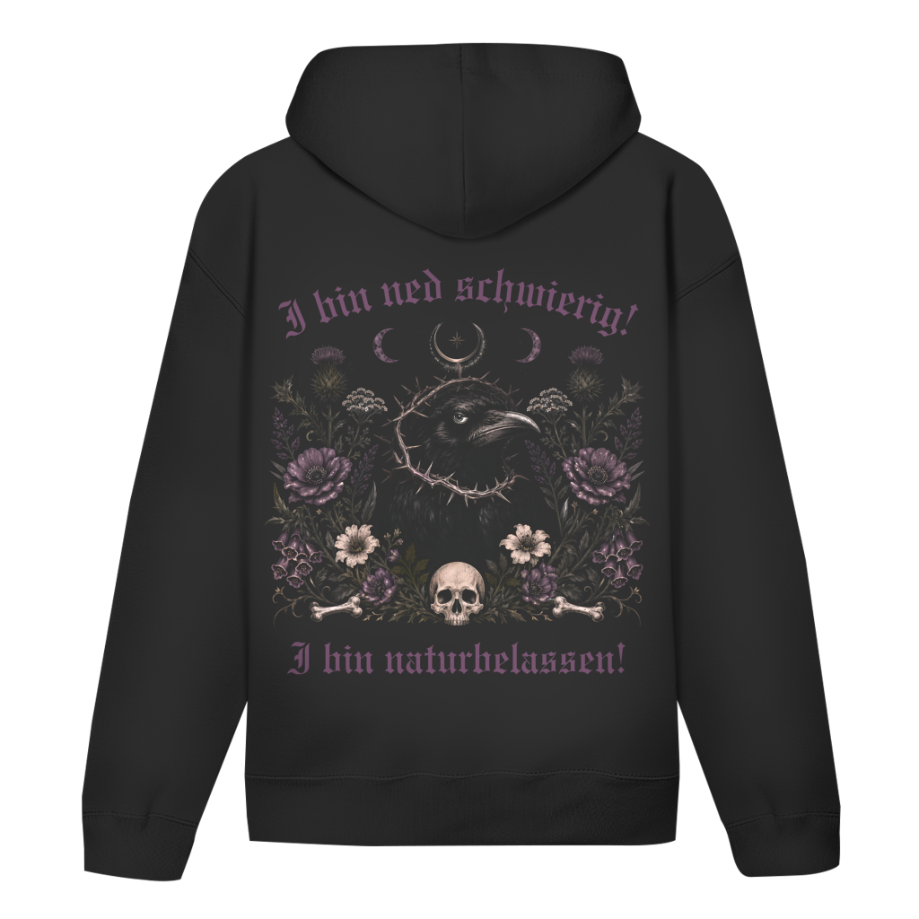 I bin ned schwierig – Unisex Hoodie | Granteltiere