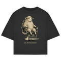 Äha, wos duast'n du do? – Unisex Oversize T-Shirt | Granteltiere