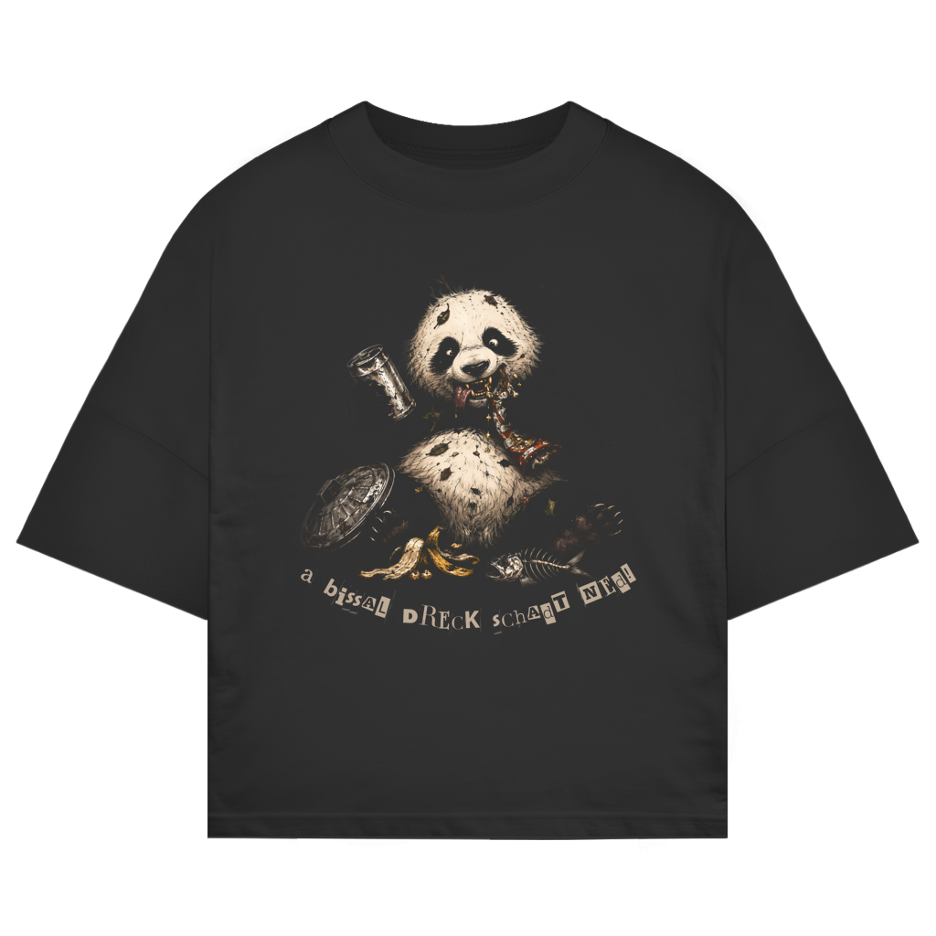 A bissal Dreck schadt ned! – Unisex Oversize T-Shirt | Wuid & Wurscht