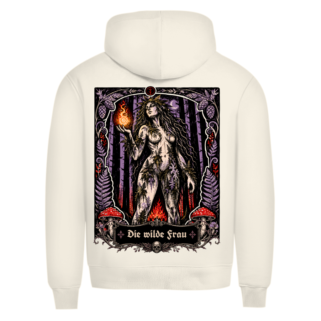 Die wilde Frau – Unisex Hoodie | Dark Folk