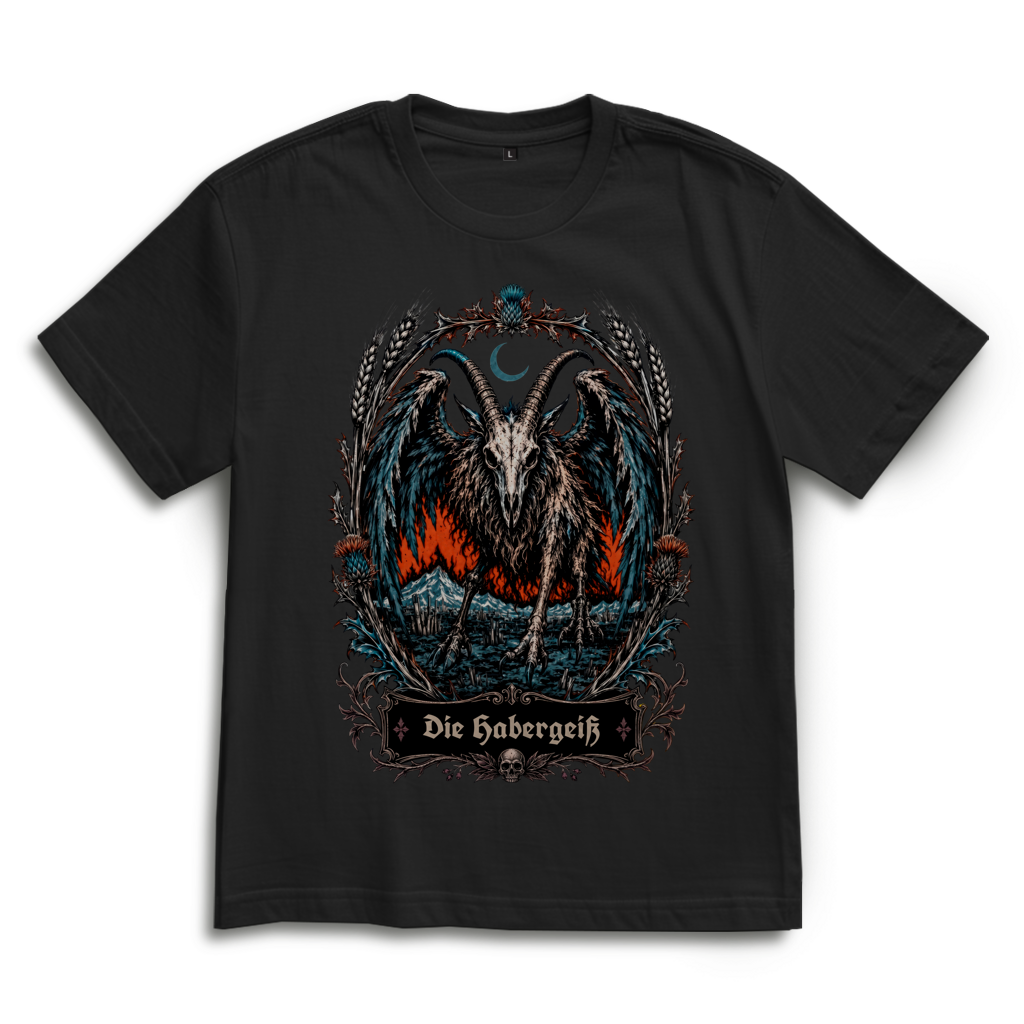 Die Habergeiß – Unisex Oversize T-Shirt | Dark Folk