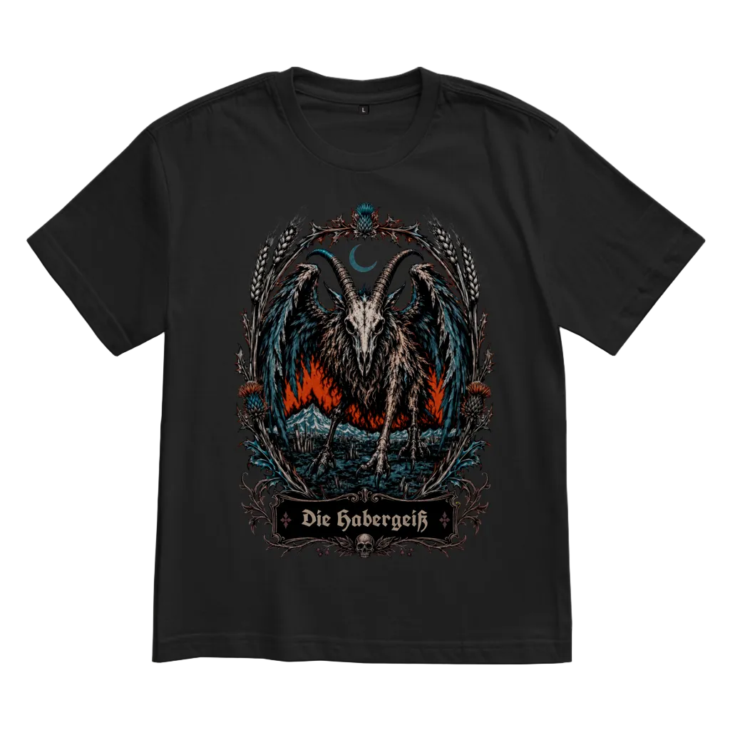 Die Habergeiß – Unisex Oversize T-Shirt | Dark Folk