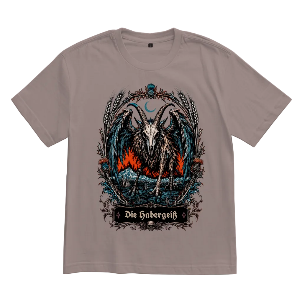Die Habergeiß – Unisex Oversize T-Shirt | Dark Folk