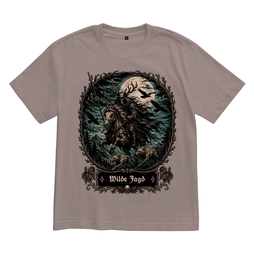 Wilde Jagd – Unisex Oversize T-Shirt | Dark Folk