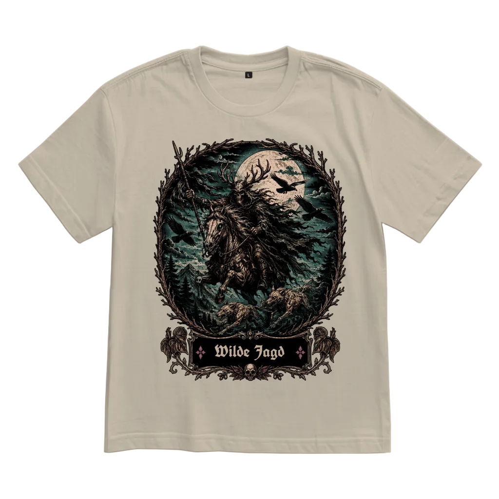 Wilde Jagd – Unisex Oversize T-Shirt | Dark Folk