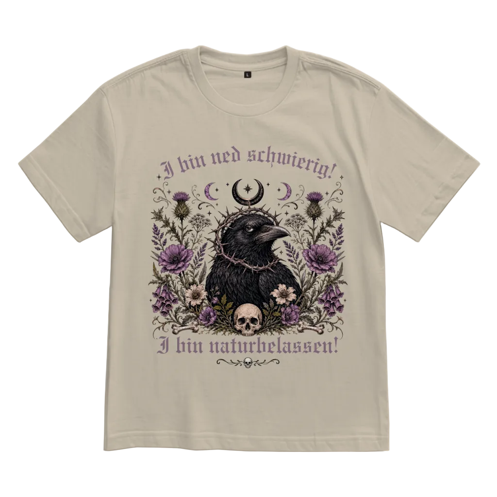 Rabe – Unisex Oversize T-Shirt | Wuid&Wurscht