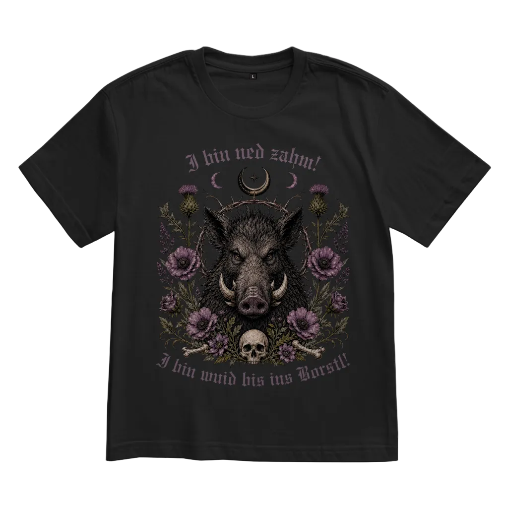 Keiler – Unisex Oversize T-Shirt | Wuid&Wurscht