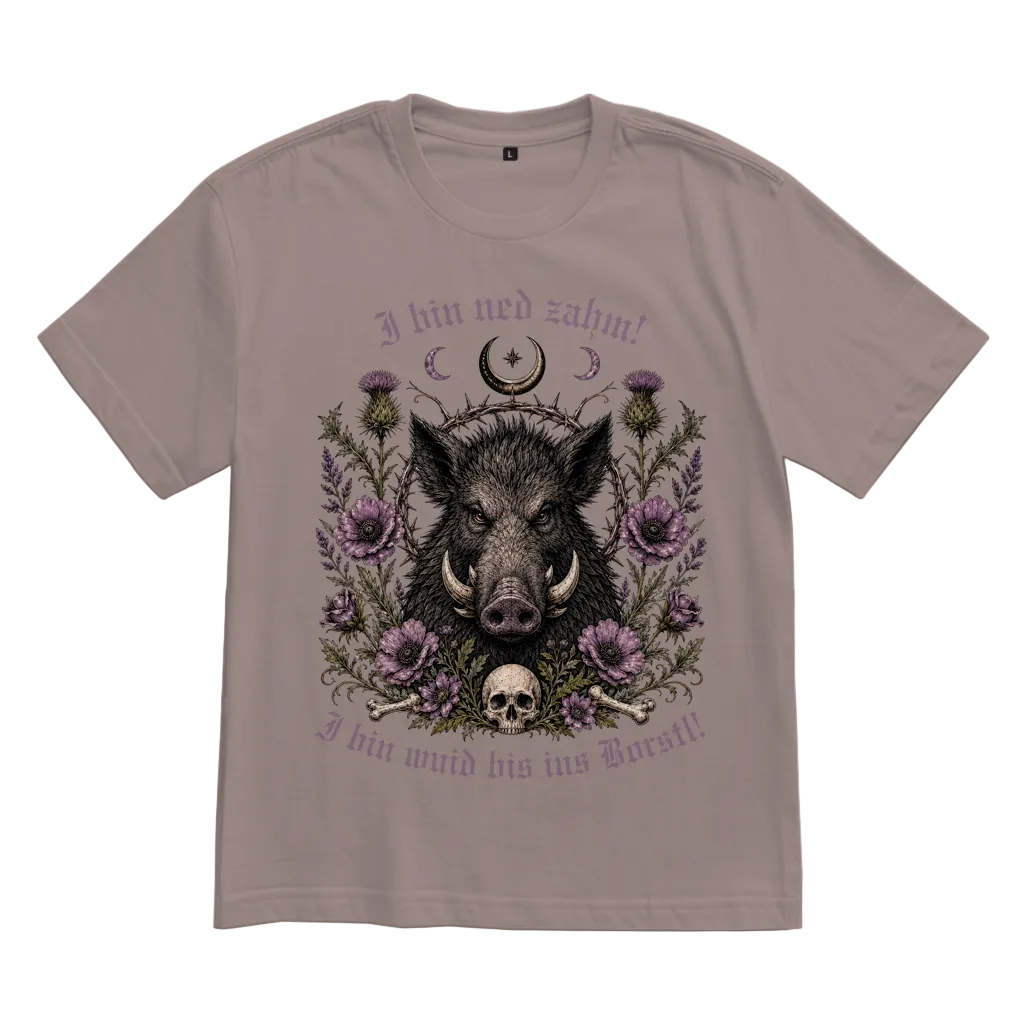 Keiler – Unisex Oversize T-Shirt | Wuid&Wurscht