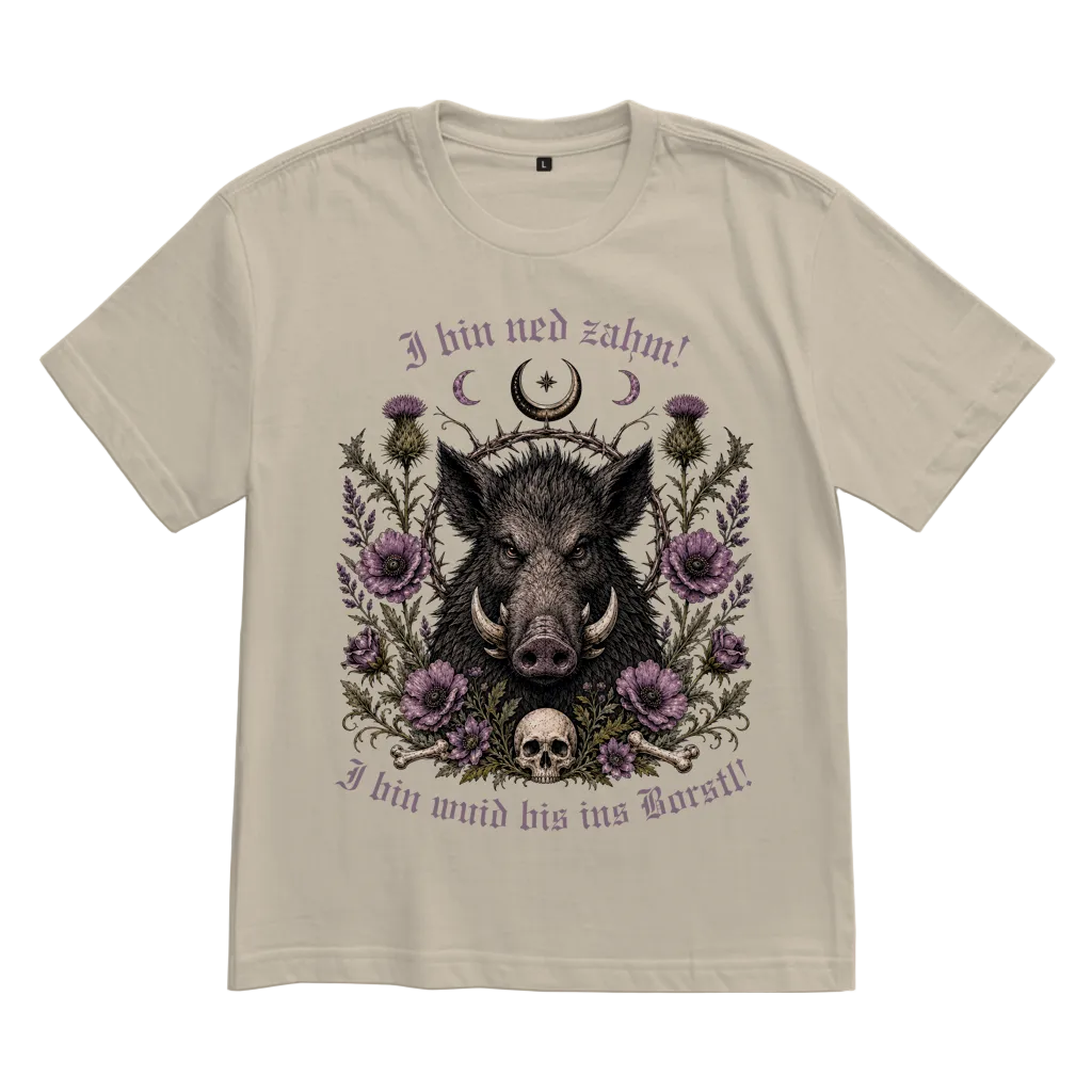 Keiler – Unisex Oversize T-Shirt | Wuid&Wurscht