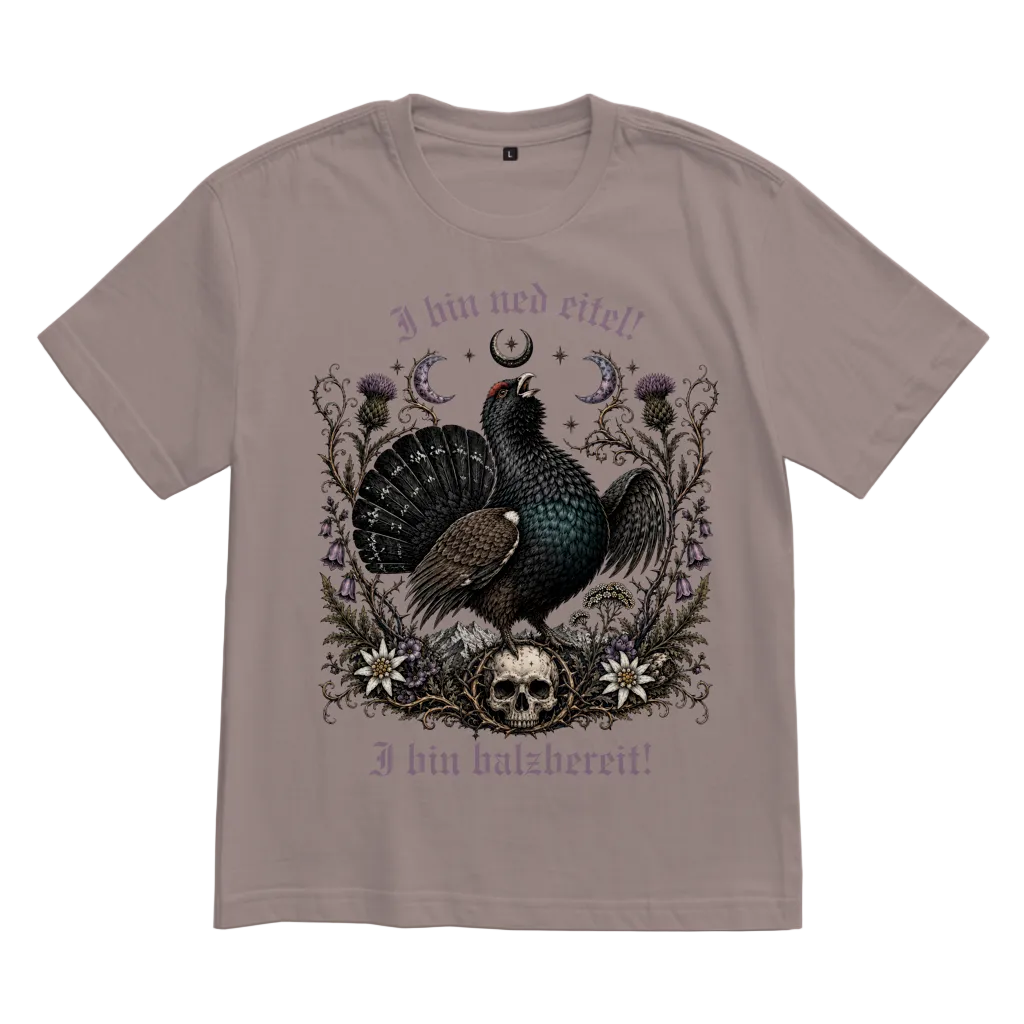 Auerhahn – Unisex Oversize T-Shirt | Wuid&Wurscht