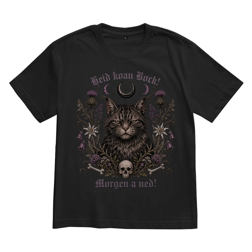Kater – Unisex Oversize T-Shirt | Wuid&Wurscht