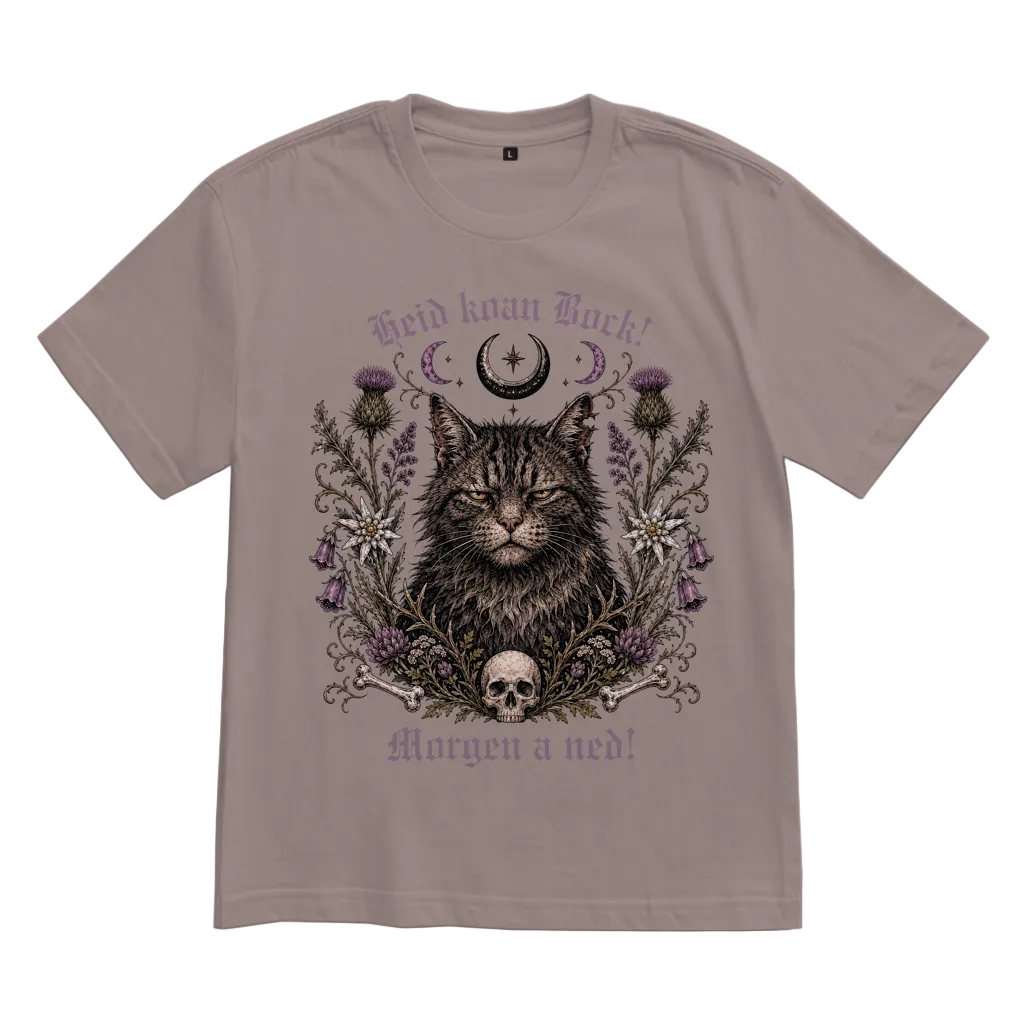 Kater – Unisex Oversize T-Shirt | Wuid&Wurscht