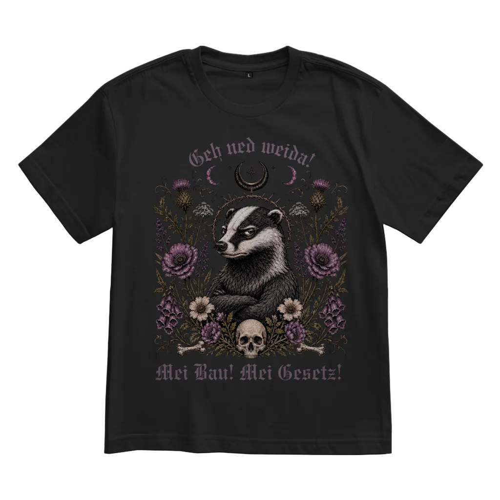 Dachs – Unisex Oversize T-Shirt | Wuid&Wurscht