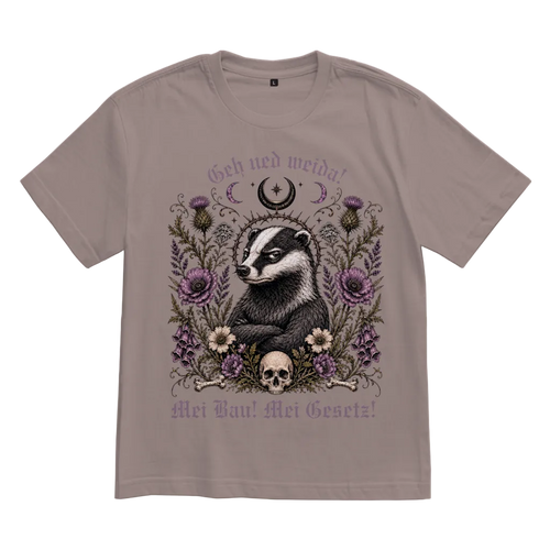 Dachs – Unisex Oversize T-Shirt | Wuid&Wurscht