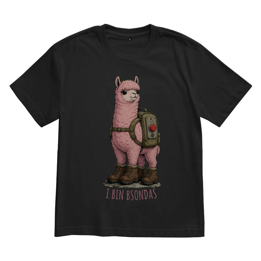 Lama – Unisex Oversize T-Shirt | Granteltiere