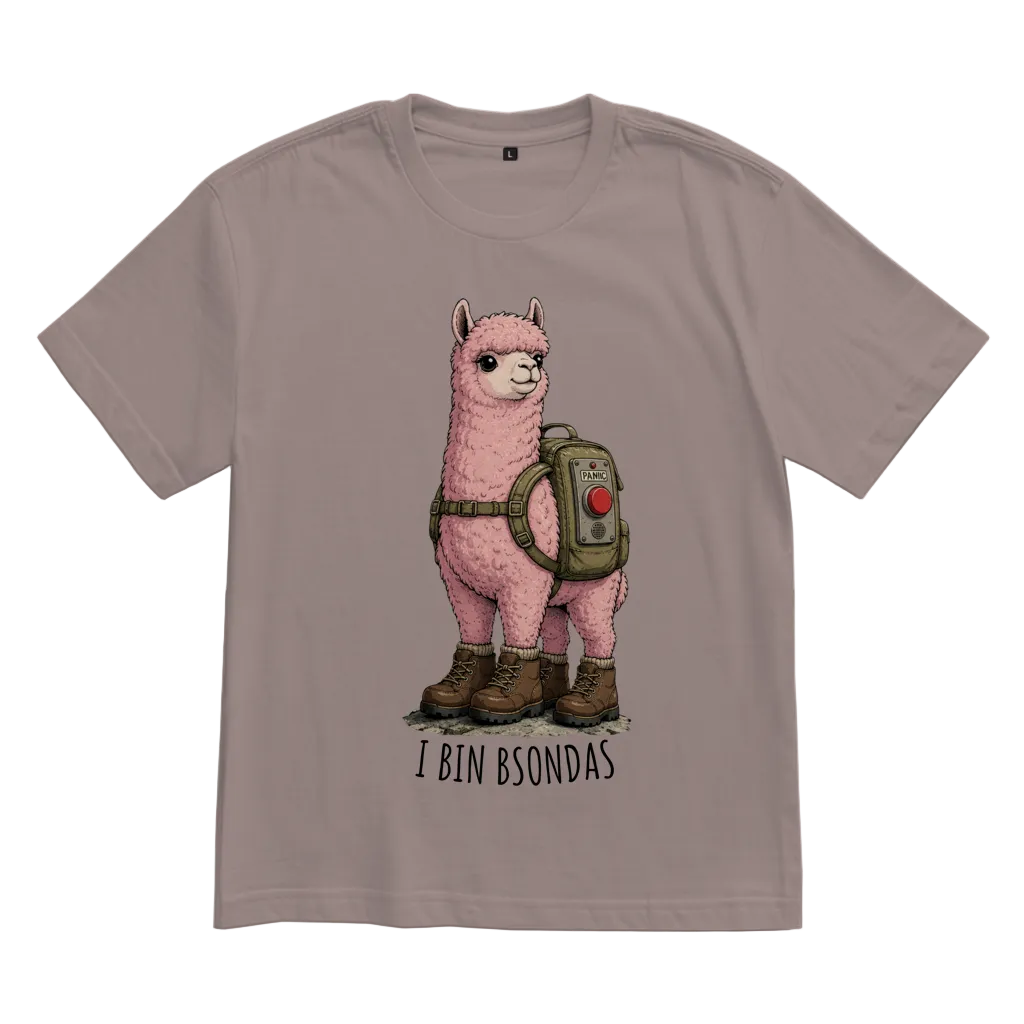 Lama – Unisex Oversize T-Shirt | Granteltiere