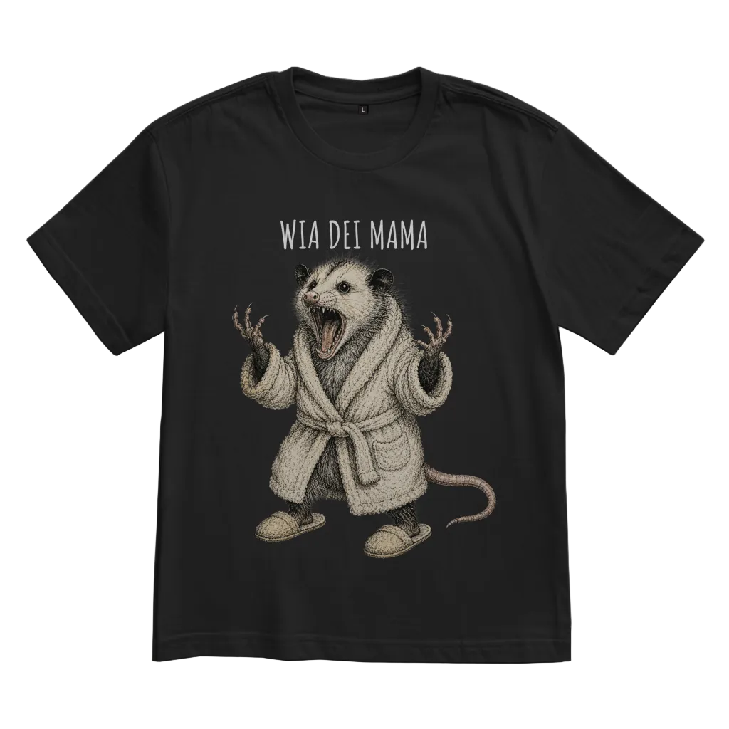 Opossum Mama – Unisex Oversize T-Shirt | Granteltiere