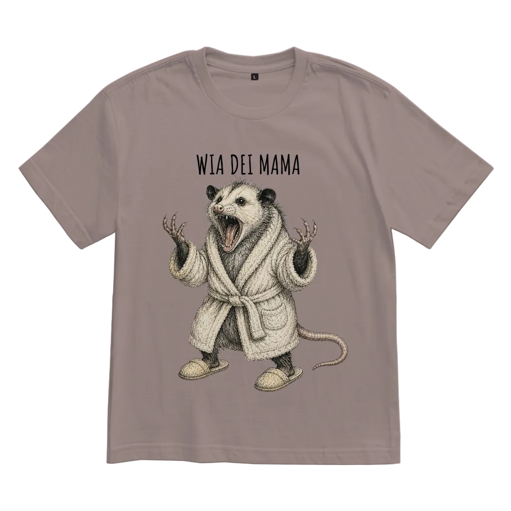Opossum Mama – Unisex Oversize T-Shirt | Granteltiere